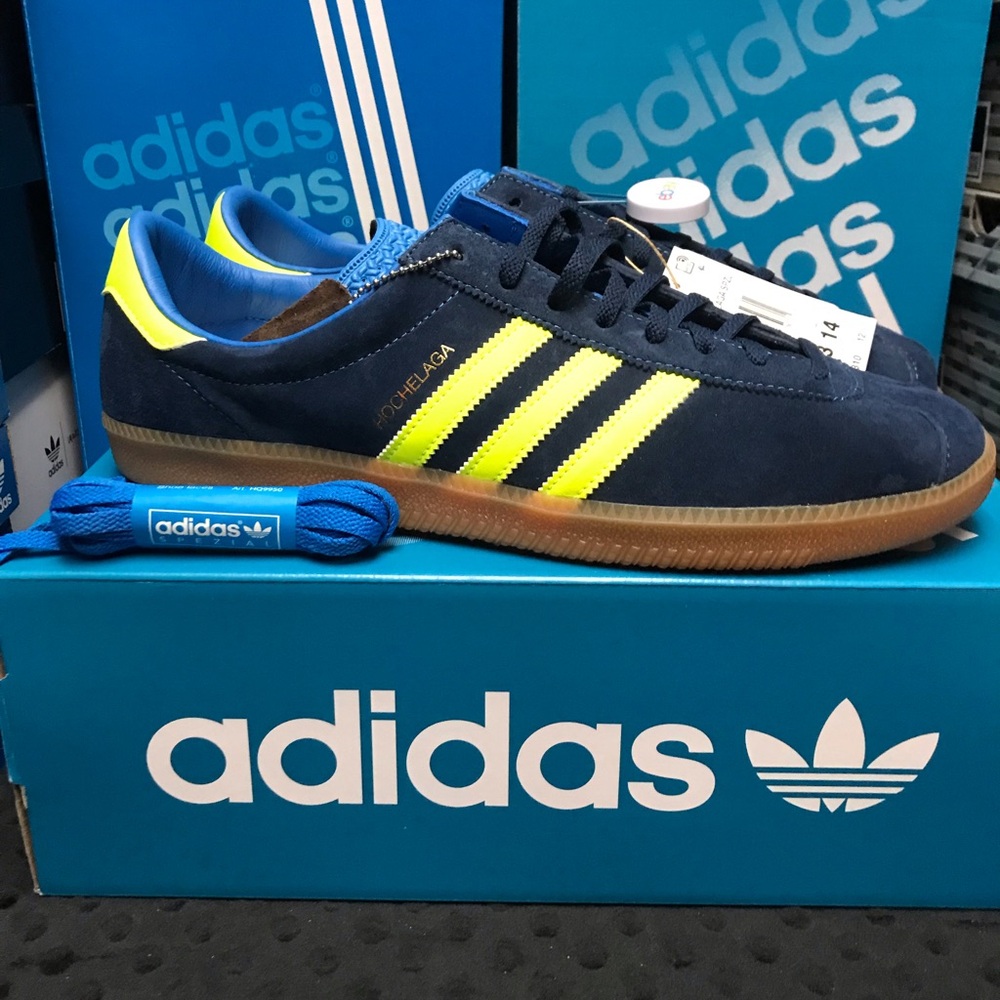 Adidas Originals Hochelaga SPZL “Night Indigo” 13M HQ9950 NWT DS OG BOX - Picture 4 of 15